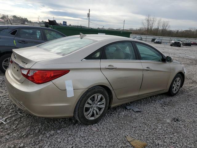 5NPEB4AC8BH045645 - 2011 HYUNDAI SONATA GLS TAN photo 3