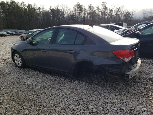 1G1PA5SG1D7150384 - 2013 CHEVROLET CRUZE LS GRAY photo 2