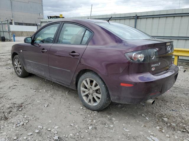 JM1BK32F371694595 - 2007 MAZDA 3 I PURPLE photo 2