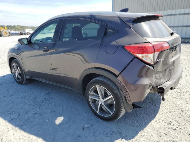 3CZRU6H57MM749857 - 2021 HONDA HR-V EX BROWN photo 2
