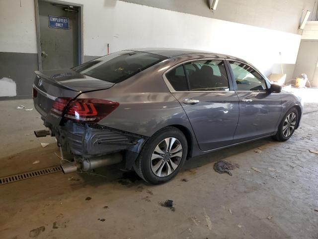 1HGCR2F36DA090840 - 2013 HONDA ACCORD LX GRAY photo 3