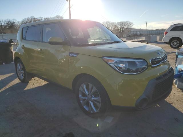 KNDJP3A5XF7207572 - 2015 KIA SOUL + YELLOW photo 4