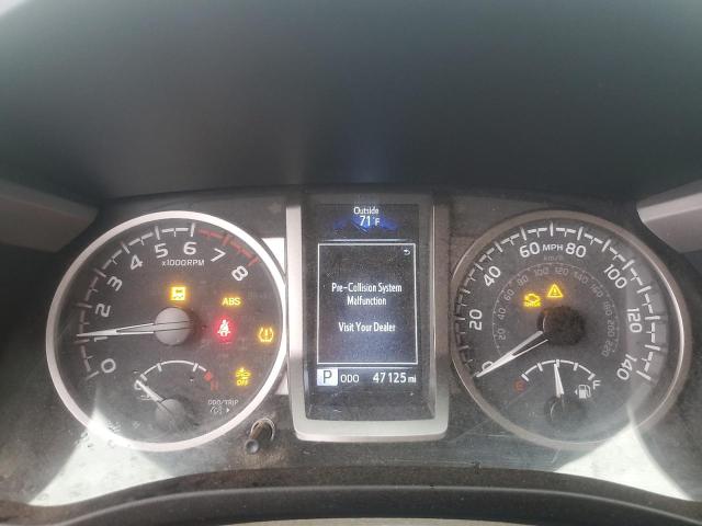 3TMDZ5BN6MM103987 - 2021 TOYOTA TACOMA DOUBLE CAB BLACK photo 9