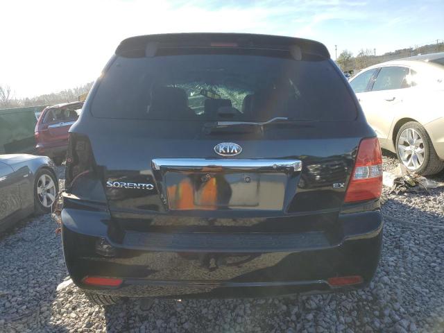 KNDJC736085771352 - 2008 KIA SORENTO EX BLACK photo 6