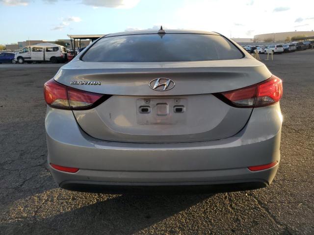 5NPDH4AE7GH777266 - 2016 HYUNDAI ELANTRA SE GRAY photo 6