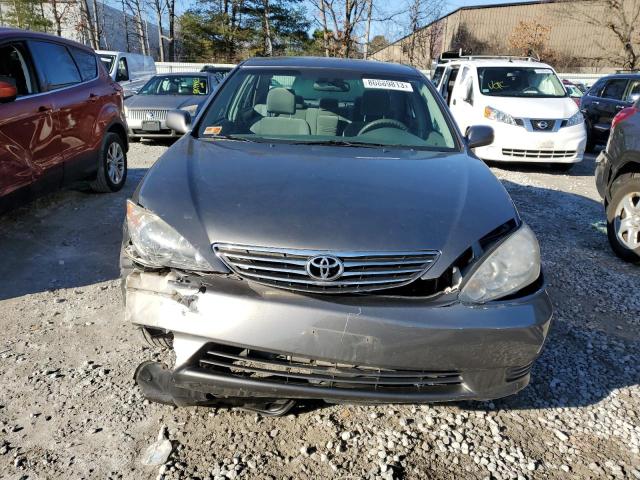 4T1BE30K96U731309 - 2006 TOYOTA CAMRY LE GRAY photo 5