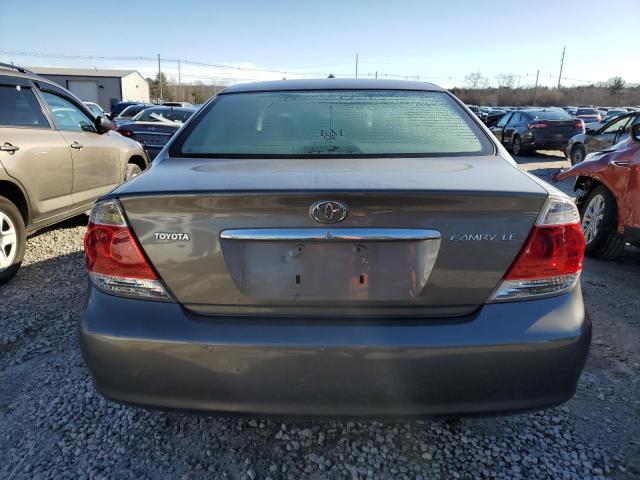 4T1BE30K96U731309 - 2006 TOYOTA CAMRY LE GRAY photo 6