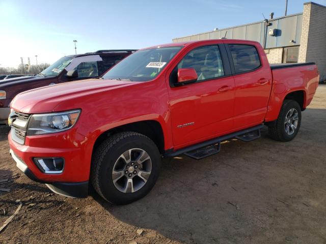 1GCGTDEN3H1303278 - 2017 CHEVROLET COLORADO Z71 RED photo 1