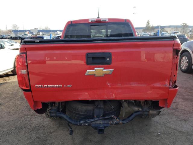 1GCGTDEN3H1303278 - 2017 CHEVROLET COLORADO Z71 RED photo 6