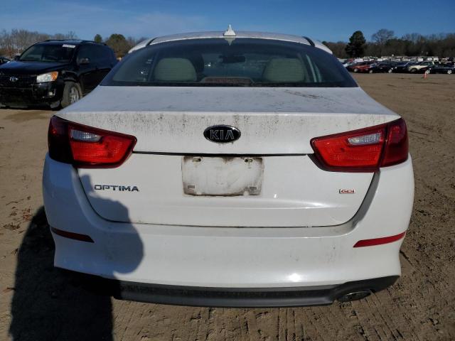 5XXGM4A78FG447883 - 2015 KIA OPTIMA LX WHITE photo 6