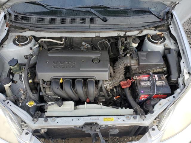 2T1KR32E15C406021 - 2005 TOYOTA COROLLA MA XR SILVER photo 11