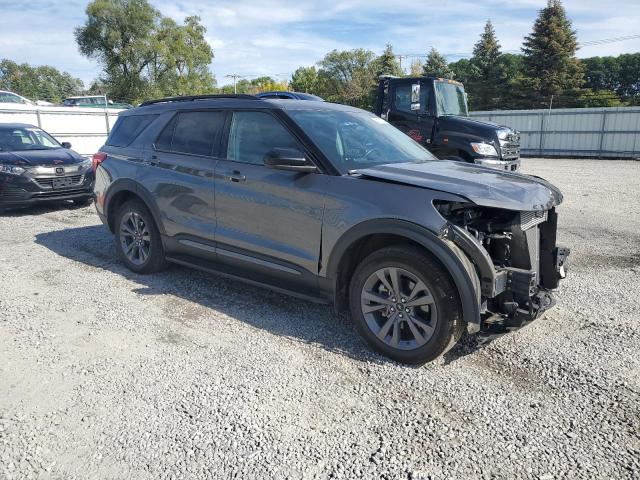 1FMSK8DH2PGA48646 - 2023 FORD EXPLORER XLT შავი ფოტო 4