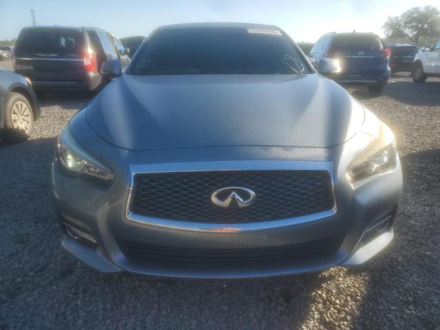 JN1BV7AR3FM410330 - 2015 INFINITI Q50 BASE BLUE photo 5