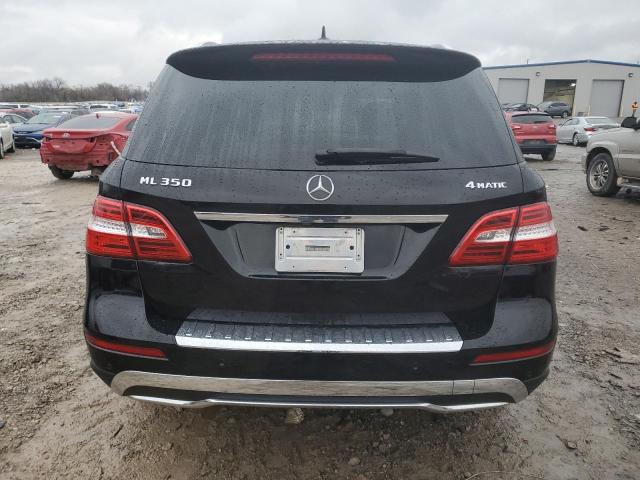 4JGDA5HBXDA166006 - 2013 MERCEDES-BENZ ML 350 4MATIC BLACK photo 6