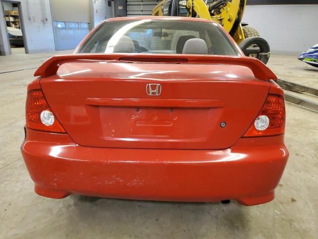 1HGEM22944L019092 - 2004 HONDA CIVIC EX RED photo 6