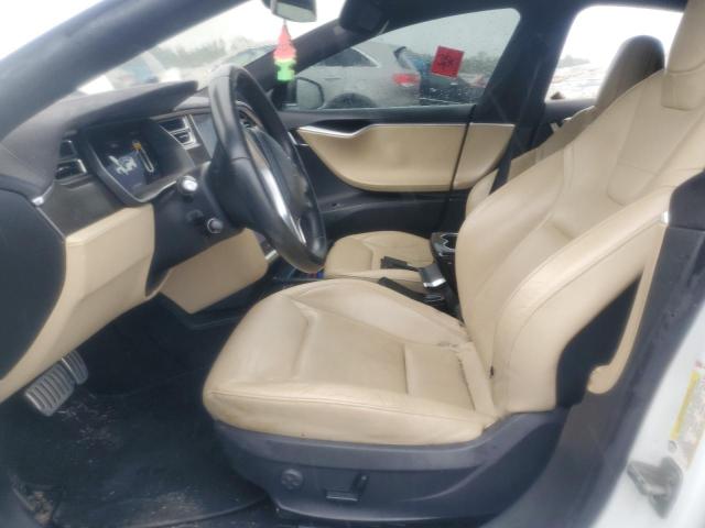 5YJSA1E47GF142591 - 2016 TESLA MODEL S WHITE photo 7