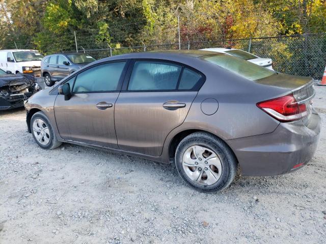 2HGFB2F50FH510390 - 2015 HONDA CIVIC LX 棕色 照片 2