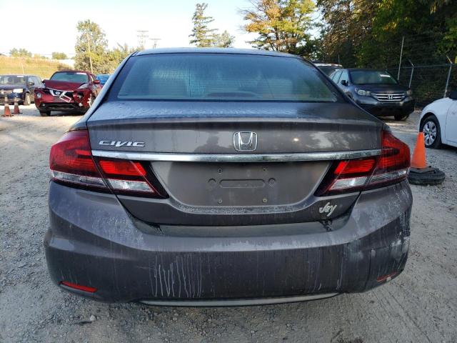 2HGFB2F50FH510390 - 2015 HONDA CIVIC LX 棕色 照片 6