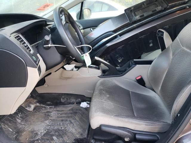 2HGFB2F50FH510390 - 2015 HONDA CIVIC LX 棕色 照片 7
