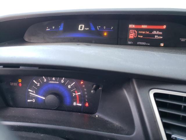 2HGFB2F50FH510390 - 2015 HONDA CIVIC LX 棕色 照片 9