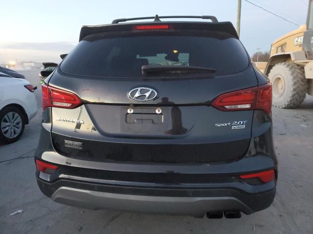 5XYZW4LA4HG502260 - 2017 HYUNDAI SANTA FE S BLACK photo 6