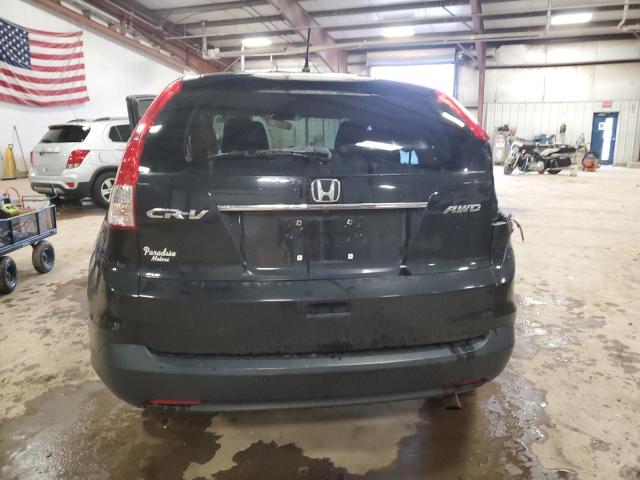 2HKRM4H37CH111945 - 2012 HONDA CR-V LX BLACK photo 6