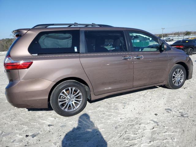 5TDYZ3DC9LS038200 - 2020 TOYOTA SIENNA XLE BROWN photo 3