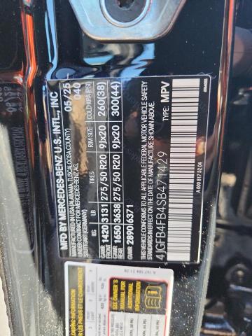 4JGFB4FB4SB471429 - 2025 MERCEDES-BENZ GLE 350 4MATIC BLACK photo 13