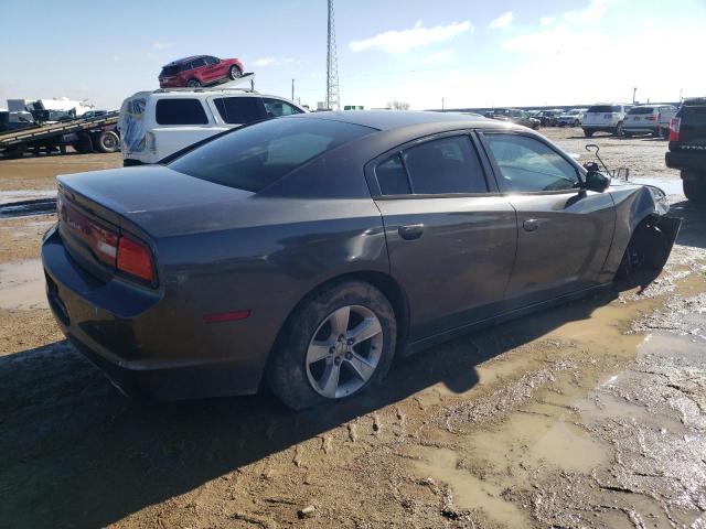 2C3CDXBG4DH678602 - 2013 DODGE CHARGER SE GRAY photo 3