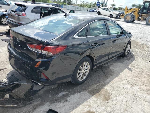5NPE24AF7KH756618 - 2019 HYUNDAI SONATA SE შავი ფოტო 3