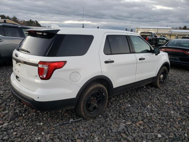 1FM5K8AR8GGD04542 - 2016 FORD EXPLORER POLICE INTERCEPTOR 白色 照片 3