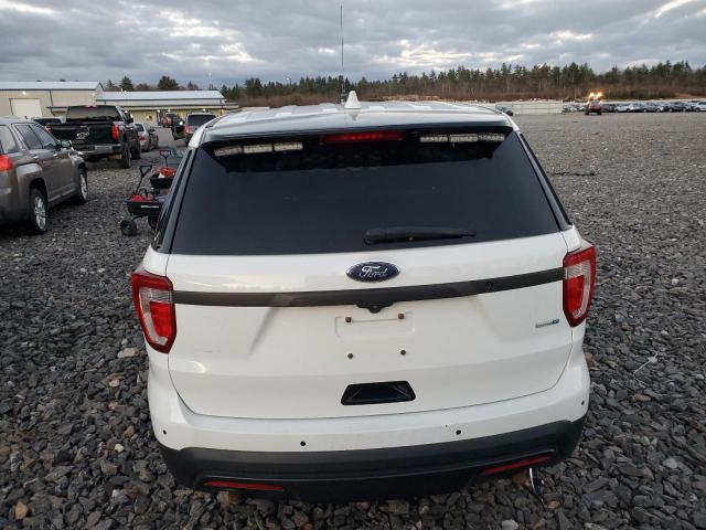 1FM5K8AR8GGD04542 - 2016 FORD EXPLORER POLICE INTERCEPTOR 白色 照片 6