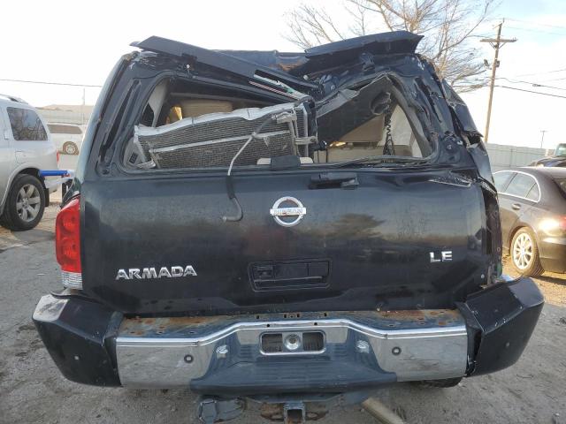 5N1AA08A07N704027 - 2007 NISSAN ARMADA SE BLACK photo 6