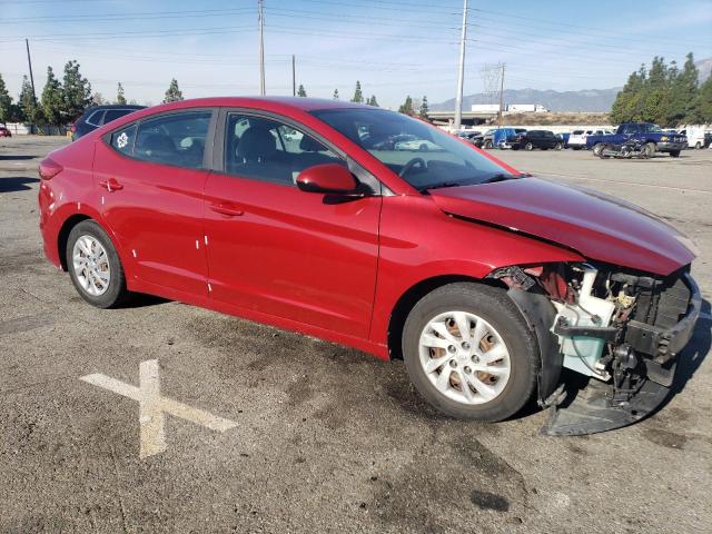 KMHD74LF4HU085512 - 2017 HYUNDAI ELANTRA SE RED photo 4