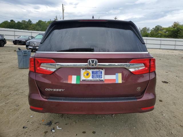 5FNRL6H53KB043057 - 2019 HONDA ODYSSEY EX MAROON photo 6