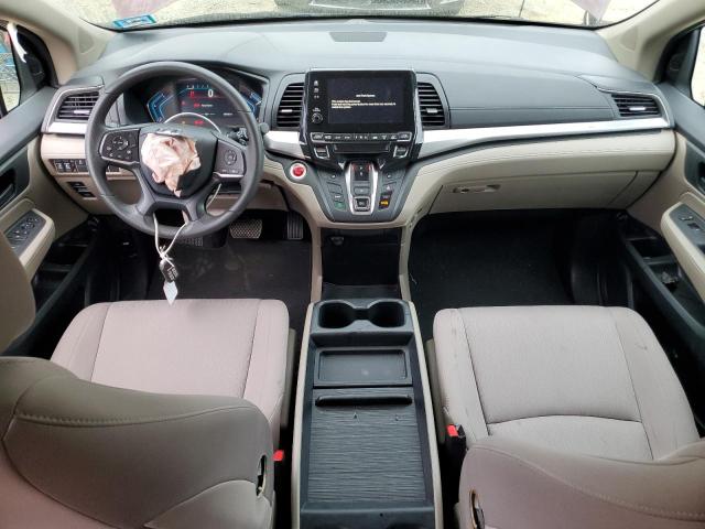 5FNRL6H53KB043057 - 2019 HONDA ODYSSEY EX MAROON photo 8