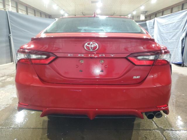 4T1G11AK4PU176825 - 2023 TOYOTA CAMRY SE NIGHT SHADE RED photo 6