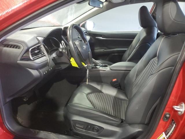 4T1G11AK4PU176825 - 2023 TOYOTA CAMRY SE NIGHT SHADE RED photo 7