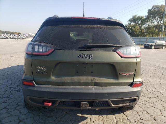 1C4PJMBX2KD410372 - 2019 JEEP CHEROKEE TRAILHAWK GREEN photo 6