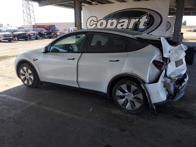 7SAYGDEE3PF699469 - 2023 TESLA MODEL Y WHITE photo 2