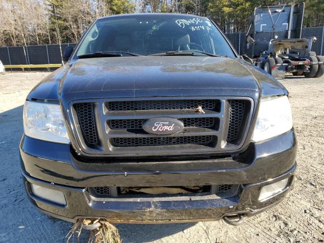 1FTPX04565KD68842 - 2005 FORD F150 BLACK photo 5