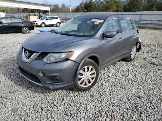 KNMAT2MT6FP580897 - 2015 NISSAN ROGUE S SILVER photo 1