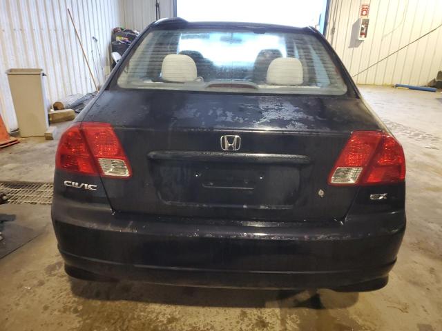 2HGES26784H527464 - 2004 HONDA CIVIC EX BLACK photo 6