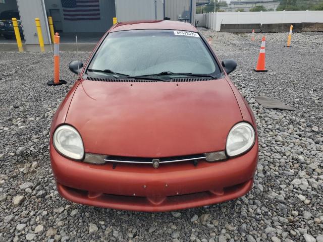 1P3ES46C61D194293 - 2001 PLYMOUTH NEON BASE Orange photo 5
