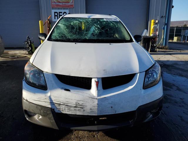 5Y2SL62854Z418982 - 2004 PONTIAC VIBE WHITE photo 5