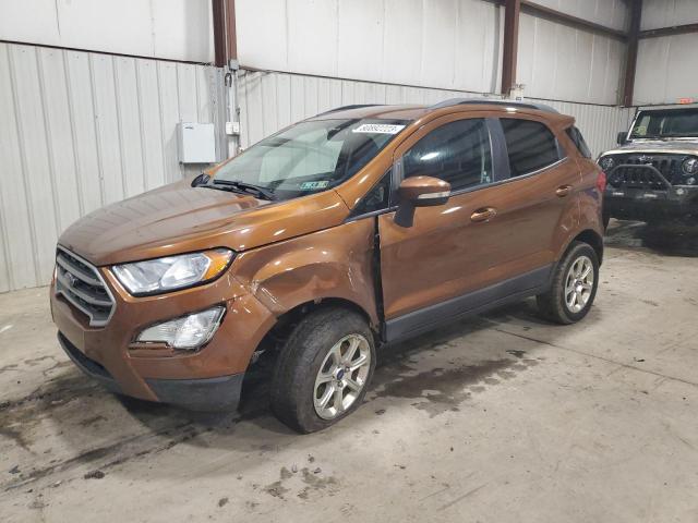 MAJ6P1UL9JC244963 - 2018 FORD ECOSPORT SE ORANGE photo 1