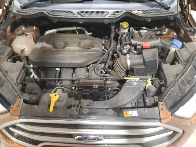 MAJ6P1UL9JC244963 - 2018 FORD ECOSPORT SE ORANGE photo 11