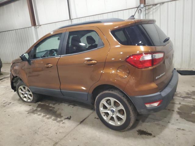 MAJ6P1UL9JC244963 - 2018 FORD ECOSPORT SE ORANGE photo 2