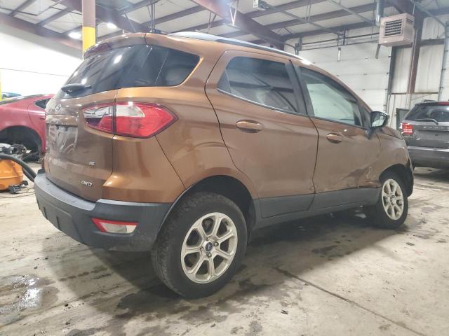 MAJ6P1UL9JC244963 - 2018 FORD ECOSPORT SE ORANGE photo 3