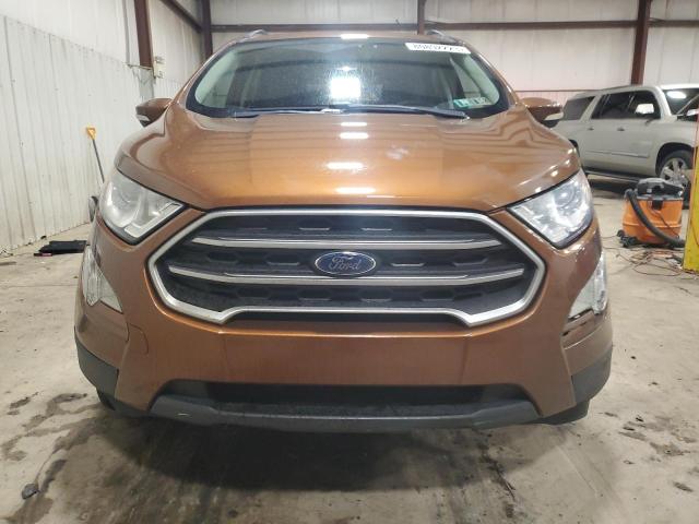 MAJ6P1UL9JC244963 - 2018 FORD ECOSPORT SE ORANGE photo 5